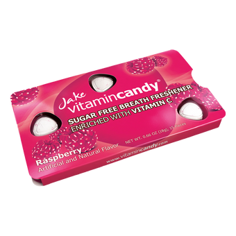 Jake Vitamin Candy Raspberry 18G
